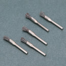 10Pcs 5mm Steel Wire Brushes accessories for rotary tools polishing Newly