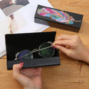 DIY Diamond Painting Leather Sunglasses Storage Box Portable Glasses Case Newly