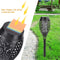12 LED Flame Torch Light Solar Garden Plug-In Decor Lighting Lamp (2pcs)