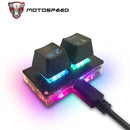 OSU 2 Keys Macro Programming Keyboard Type-C RGB Backlight Gaming Mini Keypad