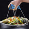 Bowl Clip Pot Dish Plate Anti-Scald Clamp Gripper Steel Tong Tools T0V6
