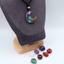 8x Chakra Healing Stones Crystal Gemstones Healing Rocks Yoga Stones O4E0