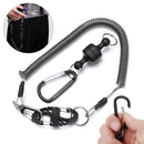 Fish Tackle Tools 8-Shape Buckles Holder Buckle Retention Rope Magnet Lanyards