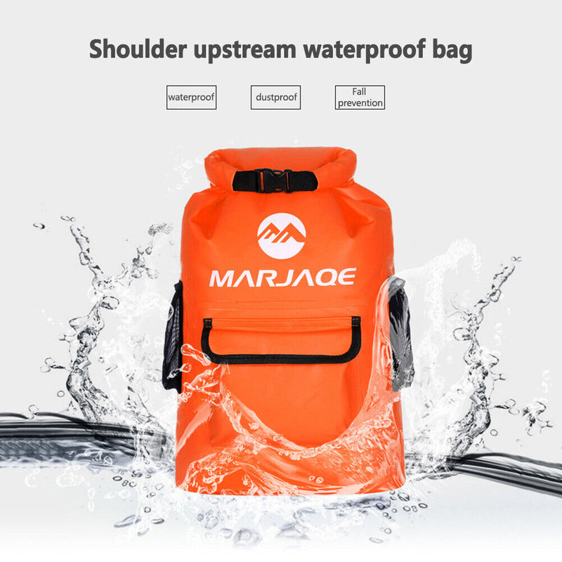 MARJAQE 22L Waterproof Outdoor Camping Backpack Trekking Bags (Orange) Newly
