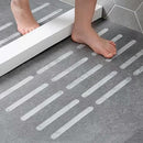 5pcs Transparent Waterproof Stair Bathroom Bathtub Non Slip Stickers Tape Newly