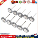 10X Steel Wire Wheel Brushes Cup Rust Accessories Rotary Tool Newly