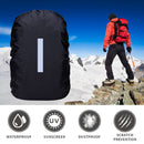 Waterproof Backpack Rain Cover Hi-Visibility Cross Buckle Strap Briefproof Cover