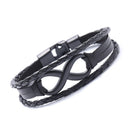 Leather Braided Retro Ethnic Woven Charm Women Men Bangles Jewelry Gift Bracelet