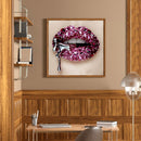 5D DIY Diamond Painting Full Round Drill Diamond Art Lips Wall Decor Rhines