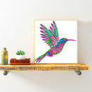 5D DIY Partial Drill Special Shape Bird Rhinestone Diamond Drawing for Home