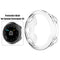 Soft Transparent TPU Case for Garmin Forerunner 45 Protector Cover (White)