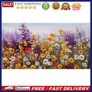 Canvas Painted Oil Paint By Numbers Flowers DIY Wall Art Modern Bedroom Decor