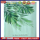 Plants Digital Print Sheer Doorway Short Kitchen Door Curtain Home Decor (B