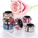 Mini Claw Buckle Ring Ponytail Holder Crystal Hairband Hair Clip Headband