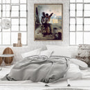 40x50cm Oil Paint By Numbers Learn Musical Instrument Frameless Picture Crafts