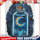 5D Diamond Painting DIY Moon Luminous Bottle Full Round Drill Mosaic Art