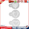 3pcs Love Heart Shape Cake Stencil Set Cake Cookie Stencil Cake Decoration