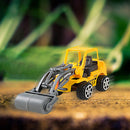 6pcs Fun Inertia Glide Construction Vehicle Set Child Excavator Tractor Pla
