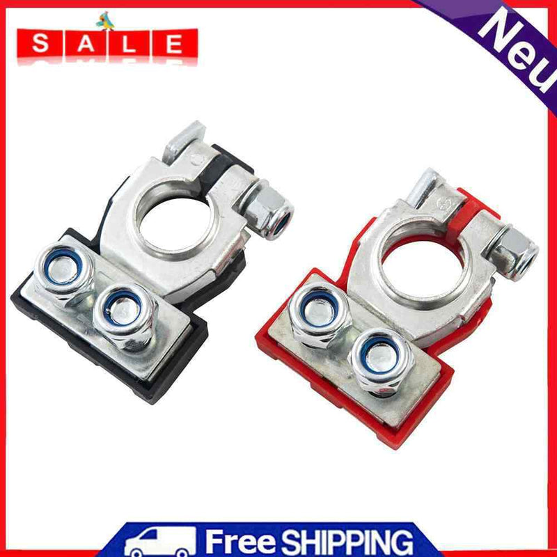 2pcs Vehicle Battery Connector Head Caravan Boat Cable Clamp Replacing Tool Kit