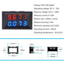 0.28" Four Digits Digital Voltmeter Voltage Amperemeter 0-100V 0-10A