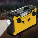 Emergency Solar Portable Hand Crank Weather Radio Power Charger Flash Bank F7K1