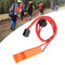 Whistles Rescue Emergency Marine Whistle With Adjustable Reflective Lanyard