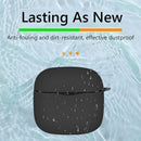 Wireless Earphone Cover for SoundPEATS Air3 Silicone Protector Case (Black)