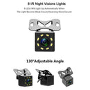 8 LED 170° Camera Reversing Parking Cam Car Rear View Vision Night Sale Hot Z4Y2