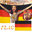 3x5ft Germany Flag World European Championship Black Red Yellow Decor Banner