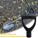 U type Black Plastic Shovel Replacement D Grip Spade Tool Handle Garden Top I3H5