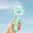 #A USB Mini Wind Power Handheld Fan Portable Student Office 3 Speed Outdoor Fans