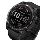 Stainless Steel Bezel Case Cover Bumper Ring (For Garmin Fenix 7 Black) Newly