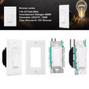 Adjustable Light Switch Brightness Controller Dimmer Switch Stepless Dimming
