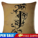Non-fading Vine Printed Pillowcases Square Cleanable Sofa Car Cushion Covers