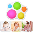 Baby Hand Holding Exercise Board Rattle Puzzle Colorful Development Board