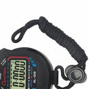 With Strap Professional Time Counter Digital Timer LCD Stopwatch Chronograph