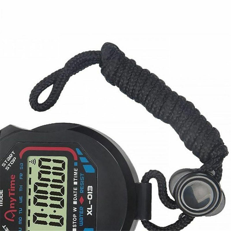 With Strap Professional Time Counter Digital Timer LCD Stopwatch Chronograph
