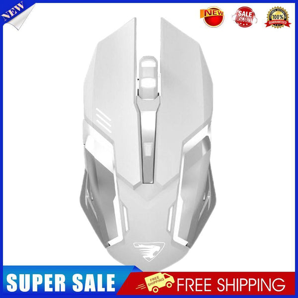G304 1600dpi Wireless Rechargeable Mouse 2.4G 600Mah Game USB Mouse (White)