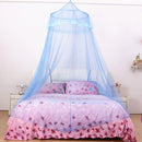 Children Bed Canopy Hanging Mosquito Net Princess Dome Bed Tent (Blue) Newly