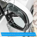 2* Carbon Fiber Black Car SUV Rear View Side Mirror Rain Guard Visor D7O1