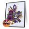 Musical Flowers Partial Special Shape Drill DIY Diamond Painting (YK202) Newly