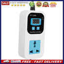 Digital Humidity Control Sensor Switch Socket 110-220V 10A Hygrometer Hygrost