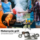 Chicken Stand Beer Motorcycle Stainless Steel Oven Grill Chicken Roasting R