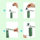Gun Face Nano Fog Air-Brush Nano Ionic Mini Air Compressor Kit Oxygen Injector