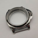 44mm stainless steel watch case polished shell for Eta 6497/6498
