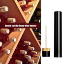 Air Pump Red Wine Opener Pin Cork Remover Air Pressure Corkscrew (Golden) Newly