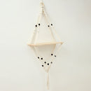 Flower Pot Wall Decoration Plants Holder Cotton Rope Basket Flower Pot Hanging
