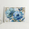 Oil Paint by Numbers Flower Canvas Artwork Living Room Art Picture Decoration