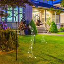 LED Kettle Solar Light Watering Can Sprinkle Fairy Lamp Garden Decor (B) Newly
