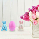 10 Pcs Plastic Easter Eggs Open Gacha Eggshell Color Random